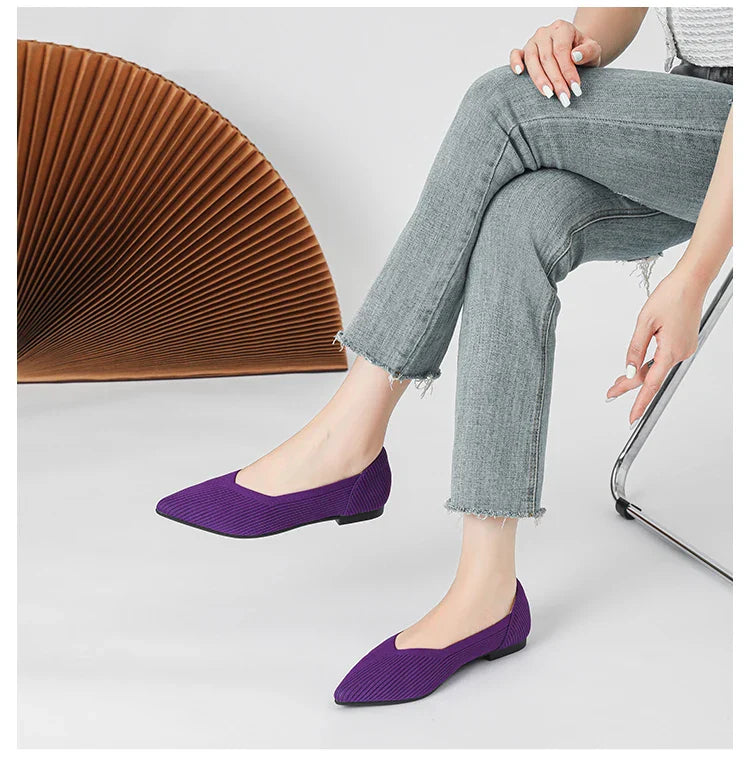 Women's solid color flat shoes casual fashion breathable non slip rubbSPECIFICATIONSBrand Name: SP CHIZHENWhether with metal toe cap: NoFlats Type: Boat shoesUpper Material: Cotton FabricDepartment Name: ADULTToe Shape: Pointed toeOutsDMEwomenstorenull