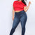 Women's plus size high waist jeans casual Skinny denim fat mom jeansSPECIFICATIONSBrand Name: NoEnName_NullModel Number: 607Style: CasualWash: Bleach WashMaterial: COTTONPlace Of Origin: China (mainland)Decoration: ButtonDecoration: DMEwomenstorenull