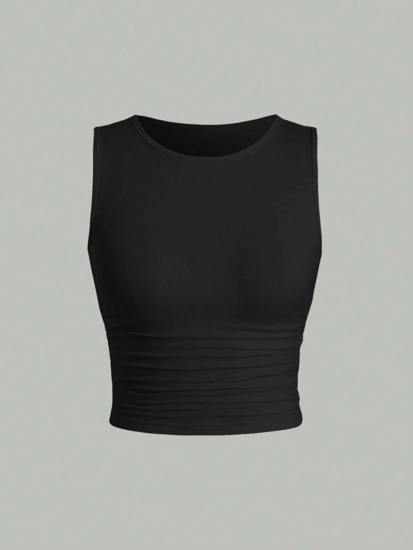 Round Neck Tank Top for Women Summer 2024 Solid Color Sleeveless BasicSPECIFICATIONSBrand Name: phumeeElasticity: Medium StrecthFabric Type: BroadclothMaterial: POLYESTERMaterial: SPANDEXHign-concerned Chemical: NonePattern Type: SolidDMEwomenstorenull