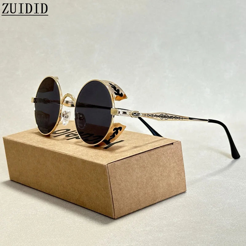 Sunglasses For Men Vintage Designer Fashion Glasses Punk SunglassesSPECIFICATIONSDepartment Name: ADULTFunction: Anti-UV SunglassesUV protection rating: UV400 SunglassesProduction Year: The New Sunglassespopular elements: fashion SuDMEwomenstorenull