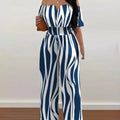 Fashion Printed Wide Leg Jumpsuit Women Sexy Slash Neck Off-shoulder HSPECIFICATIONSBrand Name: FUXIONGFUStyle: CasualAge: JUNIOROrigin: Mainland ChinaCN: GuangdongSeason: SummerMaterial: POLYESTERDecoration: noneFabric Type: POLYESTERDMEwomenstorenull