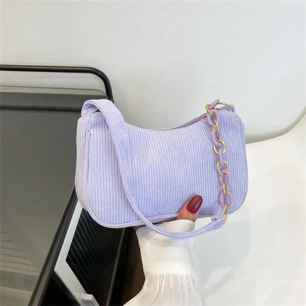 Mini Fashion Women's Shoulder Bag Felt Solid Color Retro Underarm BagsSPECIFICATIONSBrand Name: NoEnName_NullHign-concerned Chemical: NoneHandbags Type: Shoulder BagsMain Material: CorduroyLining Material: COTTONShape: BoxPlace Of OrigDMEwomenstorenull