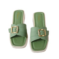 Slippers- Buckle Outer Slippers Wear with Belt Anti Slip Platform