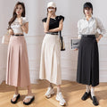 High Waist A-line Long Skirts Office Ladies Elegant Suit Skirt NewSPECIFICATIONSBrand Name: YUAZHOQIMaterial: POLYESTERStyle: CasualElasticity: Non StrechOrigin: Mainland ChinaCN: GuangdongSeason: Spring/SummerFabric Type: BroadcloDMEwomenstorenull