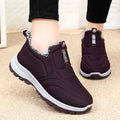 Sneakers- Women Shoes Winter Warmth and Plush Thickening for Outdoor