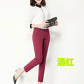 Fashion Ankle Length Suit Pants Office Lady Pencil Spring High Waist WSPECIFICATIONSBrand Name: PPLMHUStyle: Office LadyAge: MIDDLE AGEOrigin: Mainland ChinaCN: HunanSeason: Spring/SummerWaist Type: highDecoration: ButtonDecoration: PoDMEwomenstorenull