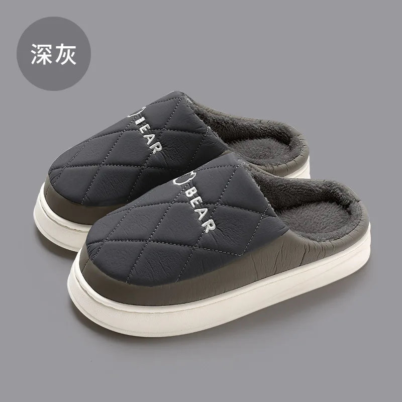 Shoes- Fur Shoes For Women Fashion Indoor Fur Slipper With Padded