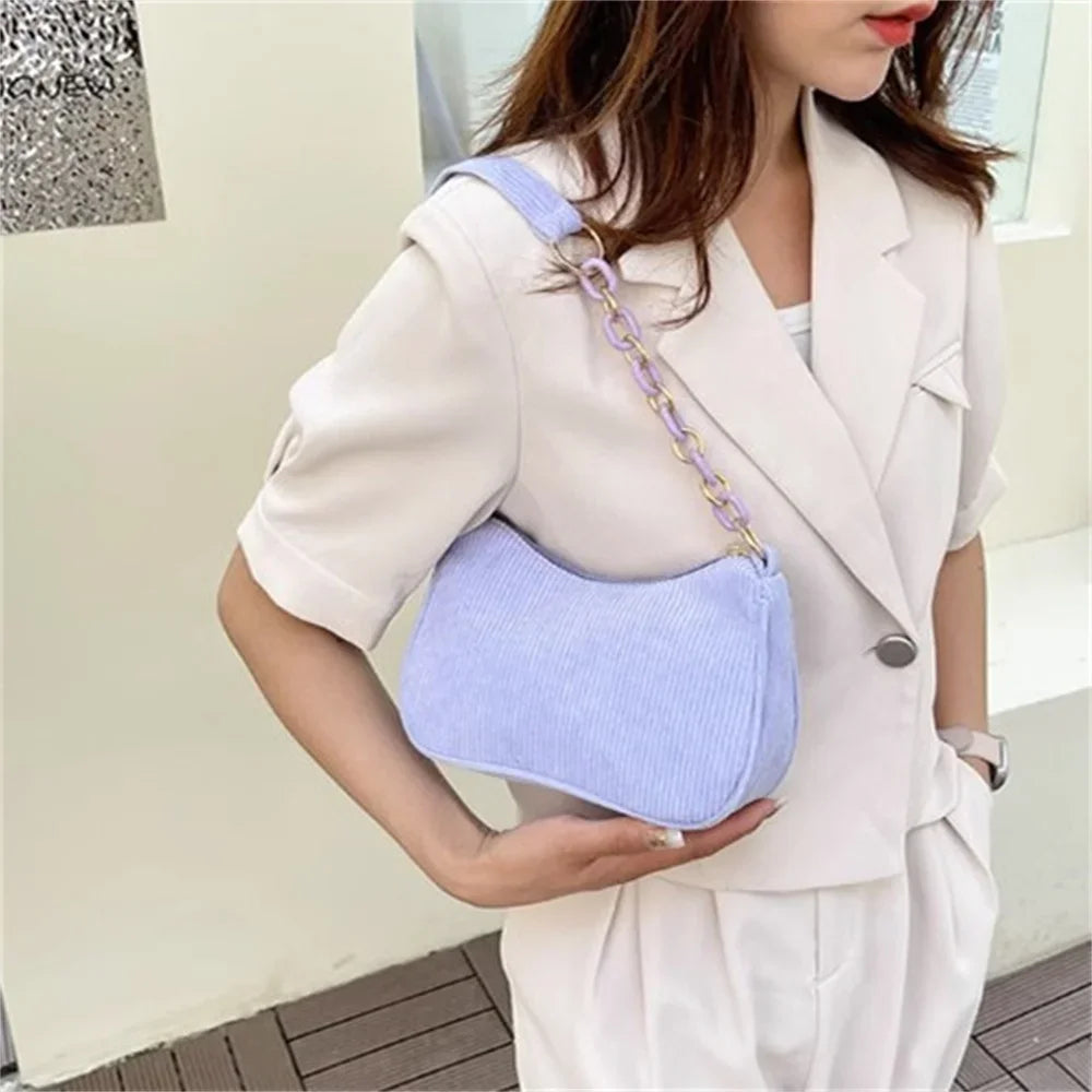 Mini Fashion Women's Shoulder Bag Felt Solid Color Retro Underarm BagsSPECIFICATIONSBrand Name: NoEnName_NullHign-concerned Chemical: NoneHandbags Type: Shoulder BagsMain Material: CorduroyLining Material: COTTONShape: BoxPlace Of OrigDMEwomenstorenull