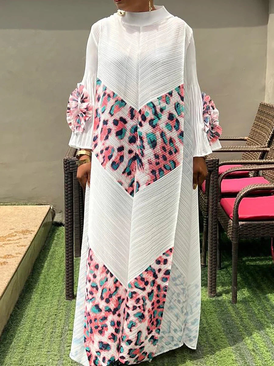 Maxi Long Dress Full-sleeved Hand-flowered Fashion Printed Dresses forSPECIFICATIONSWaistline: Loose waistDress Product features: 100% brand new dressDress Style: Pleated Maxi Long Miyake DressDropshipping: SupportWholesale: SupportSleDMEwomenstorenull