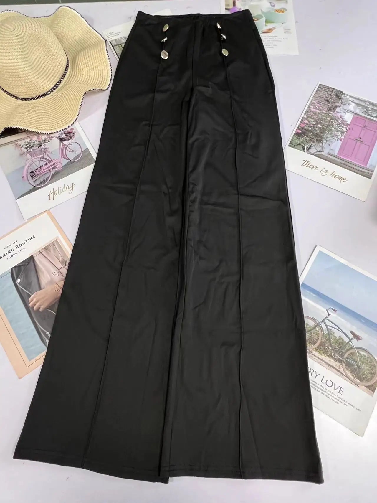 Pants-bottoms new style explosive narrow version of wide-leg trousers