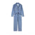 Denim Jumpsuit for Women Overalls Woman Jean Overalls Long Sleeve ElegSPECIFICATIONSBrand Name: NoEnName_NullStyle: StreetwearAge: MIDDLE AGEOrigin: Mainland ChinaCN: GuangdongSeason: Spring/SummerMaterial: POLYESTERDecoration: noneFabDMEwomenstorenull