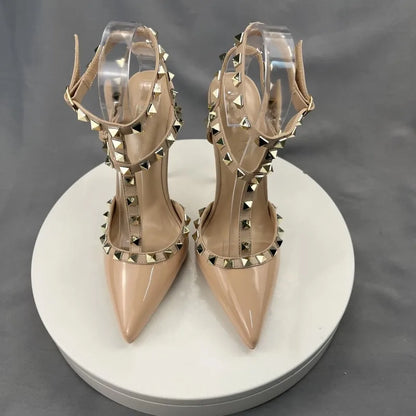 Women Sandals New High Heels Sexy Party Wedding Pointed Toe Pumps AnklSPECIFICATIONSBrand Name: NoEnName_NullUpper coverage: Not above ankleDepartment Name: ADULTOrigin: Mainland ChinaUpper Material: MicrofiberToe Shape: Pointed toeOutDMEwomenstorenull