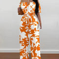 Fashion Printed Wide Leg Jumpsuit Women Sexy Slash Neck Off-shoulder HSPECIFICATIONSBrand Name: FUXIONGFUStyle: CasualAge: JUNIOROrigin: Mainland ChinaCN: GuangdongSeason: SummerMaterial: POLYESTERDecoration: noneFabric Type: POLYESTERDMEwomenstorenull