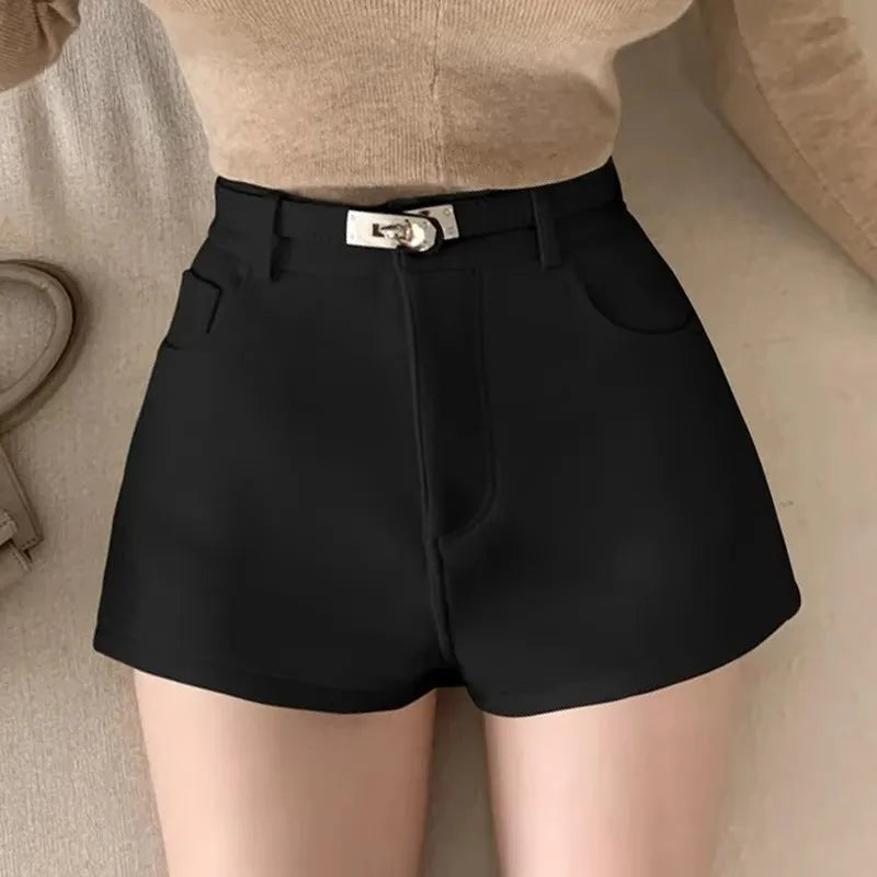 High Waisted Shorts Women Casual Solid Slim Short Pants with BeltSPECIFICATIONSCN: GuangdongBrand Name: FOTVOTEE1: Shorts for Women2: Shorts Women3: Shorts4: Short Pants5: High Waisted Shorts6: Woman clothing7: shorts y2k8: women'DMEwomenstorenull