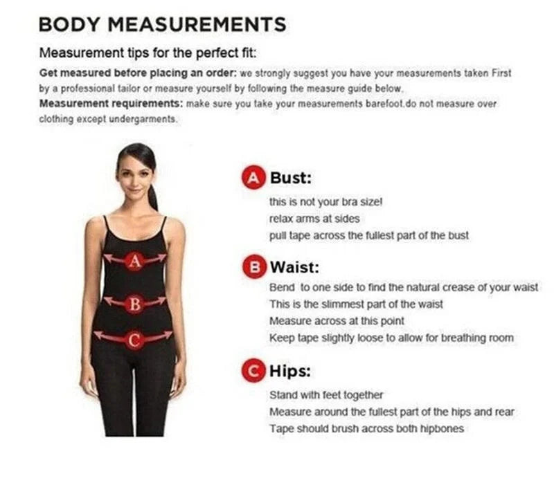 Measurement tips for perfect fit: diagram showing how to measure bust, waist, and hips for accurate jacket sizing.