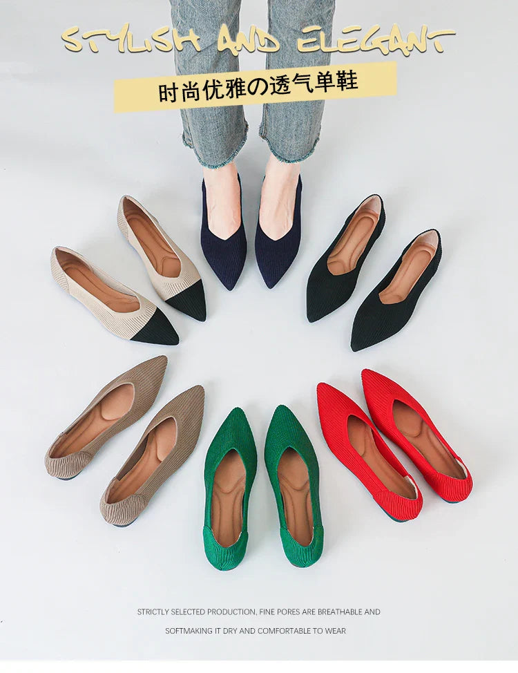 Women's solid color flat shoes casual fashion breathable non slip rubbSPECIFICATIONSBrand Name: SP CHIZHENWhether with metal toe cap: NoFlats Type: Boat shoesUpper Material: Cotton FabricDepartment Name: ADULTToe Shape: Pointed toeOutsDMEwomenstorenull