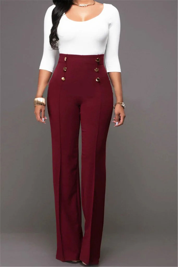 Pants-bottoms new style explosive narrow version of wide-leg trousers