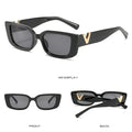 Fashion Cat Eye Sunglasses Luxury V Sun Glasses For Ladies ClassicSPECIFICATIONSBrand Name: FSOrigin: Mainland ChinaApplicable Scenarios: casualGender: WOMENStyle type: rectangleModel Number: 78055Item Type: EYEWEARProduct Type: FaDMEwomenstorenull