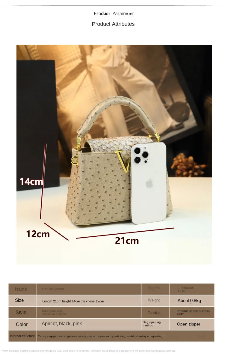 Fashion Genuine Leather Women's Handbags Female Small Shoulder CrossboSPECIFICATIONSBrand Name: BJYLOrigin: Mainland ChinaCN: GuangdongLining Material: AcrylicMain Material: Genuine leatherPlace Of Origin: GUANG DONG ProvincePlace Of ODMEwomenstorenull