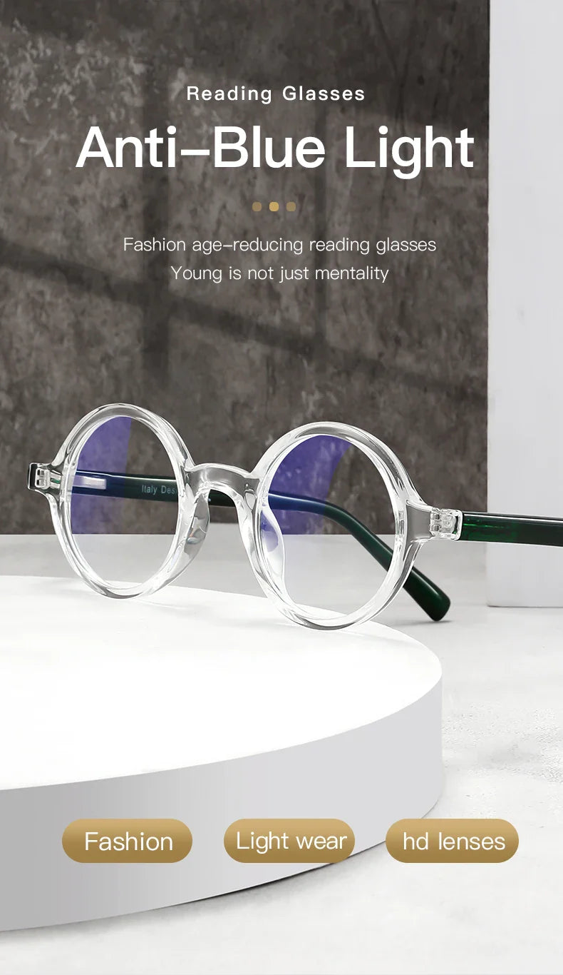 Sunglasses- Printed Frame Reading Eye Protection Anti-Blue Light