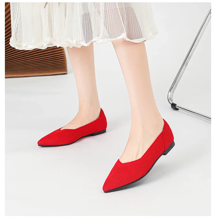 Women's solid color flat shoes casual fashion breathable non slip rubbSPECIFICATIONSBrand Name: SP CHIZHENWhether with metal toe cap: NoFlats Type: Boat shoesUpper Material: Cotton FabricDepartment Name: ADULTToe Shape: Pointed toeOutsDMEwomenstorenull