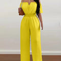 Fashion Printed Wide Leg Jumpsuit Women Sexy Slash Neck Off-shoulder HSPECIFICATIONSBrand Name: FUXIONGFUStyle: CasualAge: JUNIOROrigin: Mainland ChinaCN: GuangdongSeason: SummerMaterial: POLYESTERDecoration: noneFabric Type: POLYESTERDMEwomenstorenull