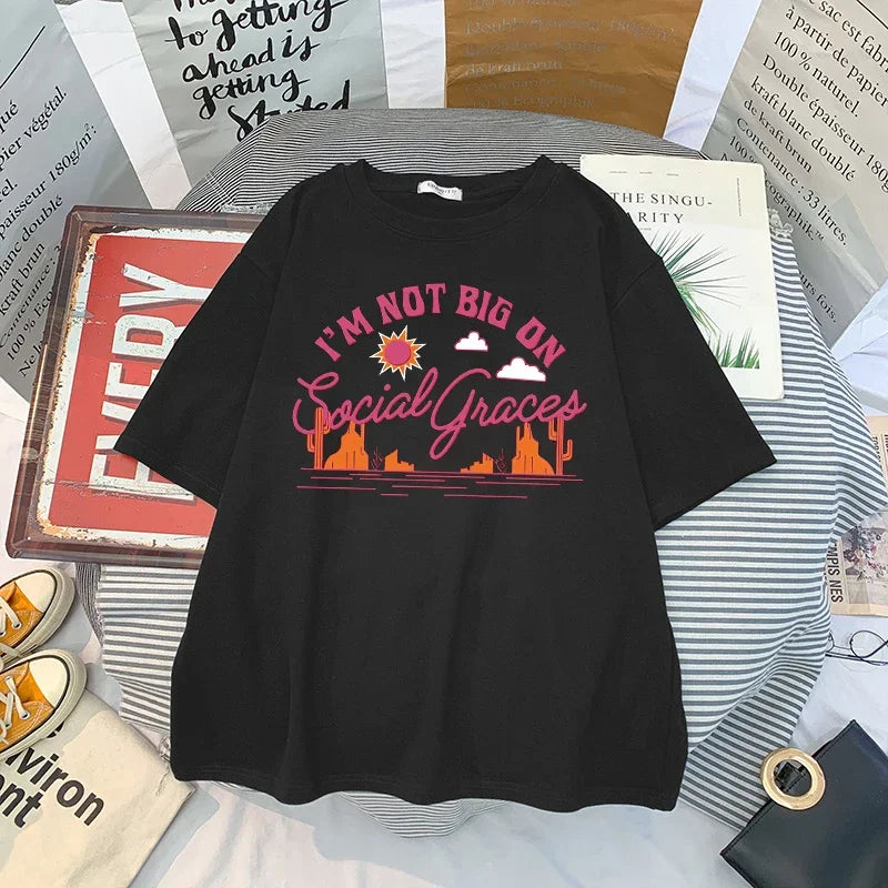 T-shirt Women Love Print Streetwear Graphic T Shirts Short Sleeve CasuSPECIFICATIONSBrand Name: NoEnName_NullStyle: CasualAge: JUNIOROrigin: Mainland ChinaCN: GuangdongSeason: SummerClothing Length: regularDecoration: noneElasticity: SDMEwomenstorenull