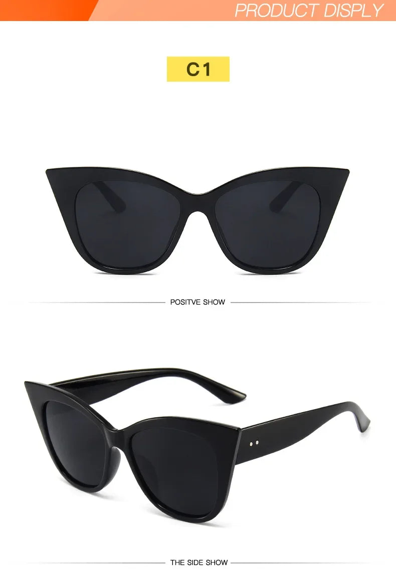 Sunglasses Woman Fashion Big Frame Cat Sun Glasses Female Retro ShadesSPECIFICATIONSDepartment Name: ADULTBrand Name: pwvxymItem Type: EYEWEARModel Number: SunglassesEyewear Type: SunglassesStyle: CAT EYEFrame Material: PolycarbonatePlDMEwomenstorenull