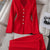 Fashion White Red Black Blazer Jacket And Pant Suit Trousers Women 