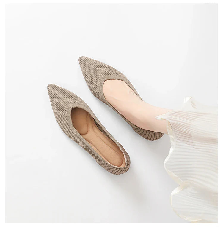 Women's solid color flat shoes casual fashion breathable non slip rubbSPECIFICATIONSBrand Name: SP CHIZHENWhether with metal toe cap: NoFlats Type: Boat shoesUpper Material: Cotton FabricDepartment Name: ADULTToe Shape: Pointed toeOutsDMEwomenstorenull