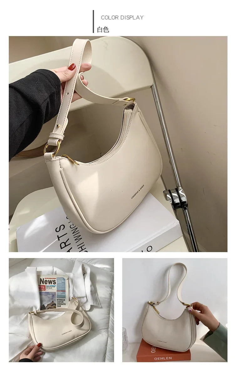 Underarm Bag for Women's Summer New Trendy and High end Crossbody Bag SPECIFICATIONSBrand Name: NoEnName_NullHign-concerned Chemical: NoneHandbags Type: Shoulder BagsMain Material: PULining Material: POLYESTERShape: BaguettePlace Of OrDMEwomenstorenull