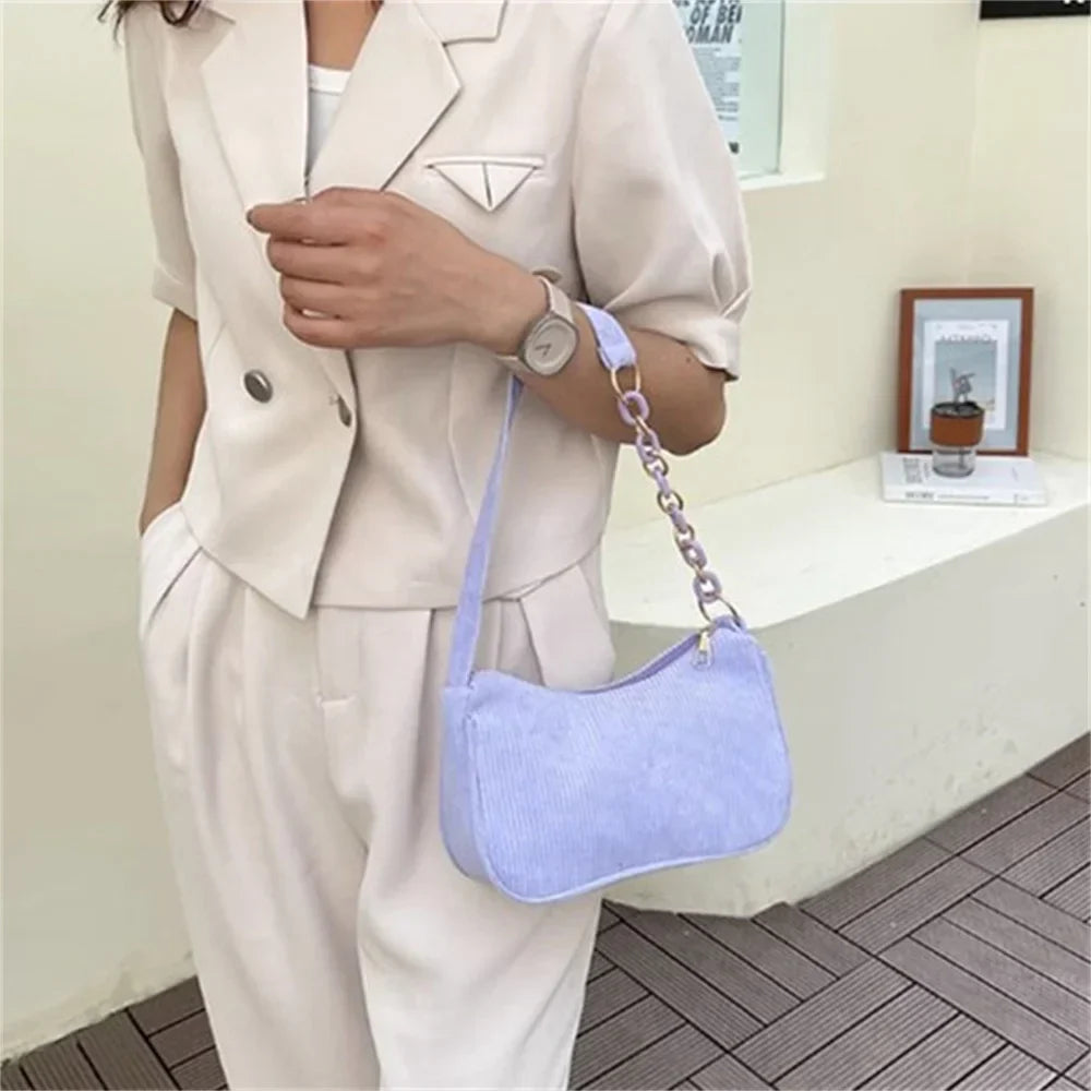 Mini Fashion Women's Shoulder Bag Felt Solid Color Retro Underarm BagsSPECIFICATIONSBrand Name: NoEnName_NullHign-concerned Chemical: NoneHandbags Type: Shoulder BagsMain Material: CorduroyLining Material: COTTONShape: BoxPlace Of OrigDMEwomenstorenull