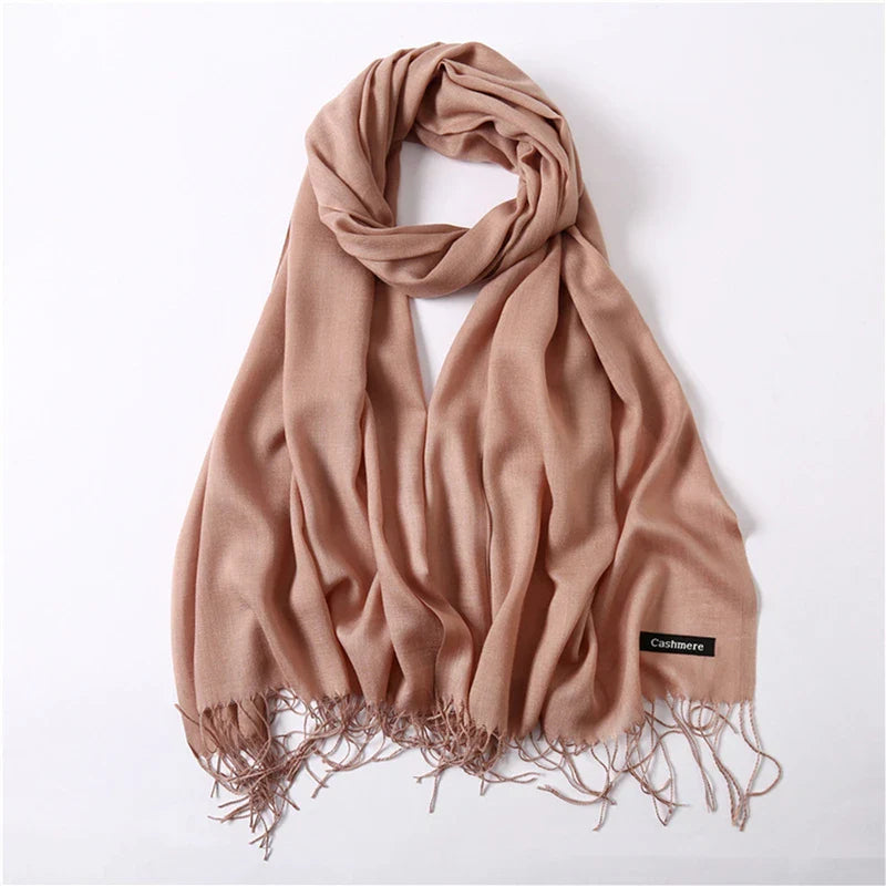 Scarf Winter Hijabs Tassels Long Lady Shawls Cashmere Scarves WrapsSPECIFICATIONSBrand Name: NoEnName_NullCraft of Weaving: TATOrigin: Mainland ChinaCN: GuangdongGender: WOMENDepartment Name: ADULTHign-concerned Chemical: NoneMateriDMEwomenstorenull