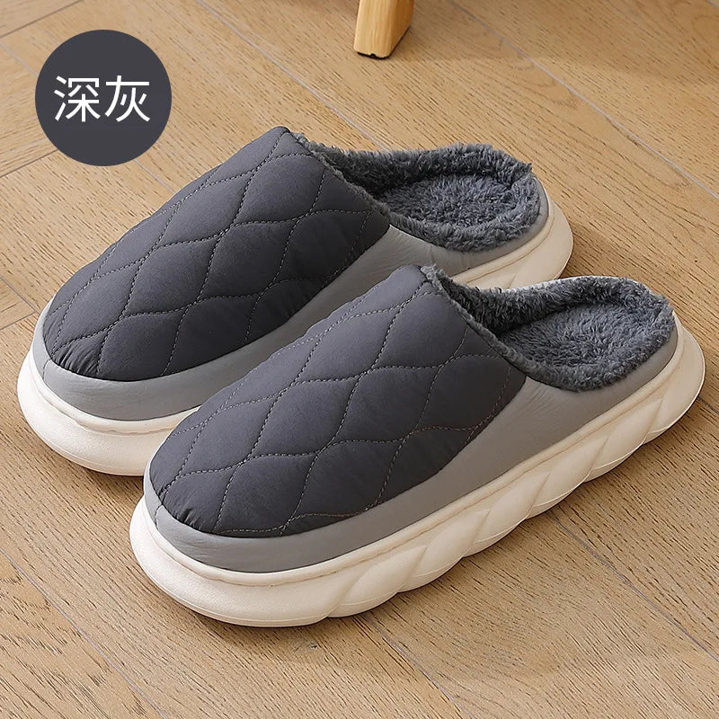 Shoes- Fur Shoes For Women Fashion Indoor Fur Slipper With Padded