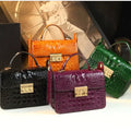 Crocodile pattern leather bag new women's bag, leather handbag, shouldSPECIFICATIONSBrand Name: NoEnName_NullHign-concerned Chemical: NoneHandbags Type: TotesTypes of bags: Handbags &amp; Crossbody bagsMain Material: Genuine leatherGenDMEwomenstorenull