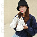 Sneakers- Shoes Comfortable Female Fashion High Heel Woman Sneakers