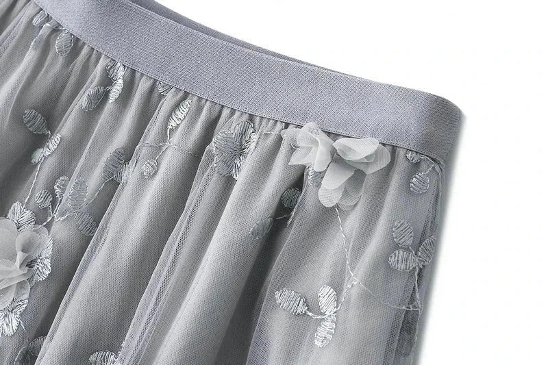 Skirt Women Vintage Butterfly Embroidery Elastic High Waist A-Line MesSPECIFICATIONSBrand Name: GLINDADAMaterial: POLYESTERMaterial: MeshMaterial: VoileStyle: Chinese StyleElasticity: Slight StrechOrigin: Mainland ChinaCN: GuangdongSeaDMEwomenstorenull