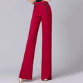 Pants Women New Pure Color Ballroom Wide Leg Trousers Fashion Summer LSPECIFICATIONSBrand Name: NoEnName_NullOrigin: Mainland ChinaCN: ZhejiangMaterial: SPANDEXGender: WOMENDance Type: LatinModel Number: TXH-DBL307Main Material: Matte DMEwomenstorenull