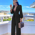 Jumpsuit- Clothes For Women African Long Sleeve V-neck Party Jumpsuit