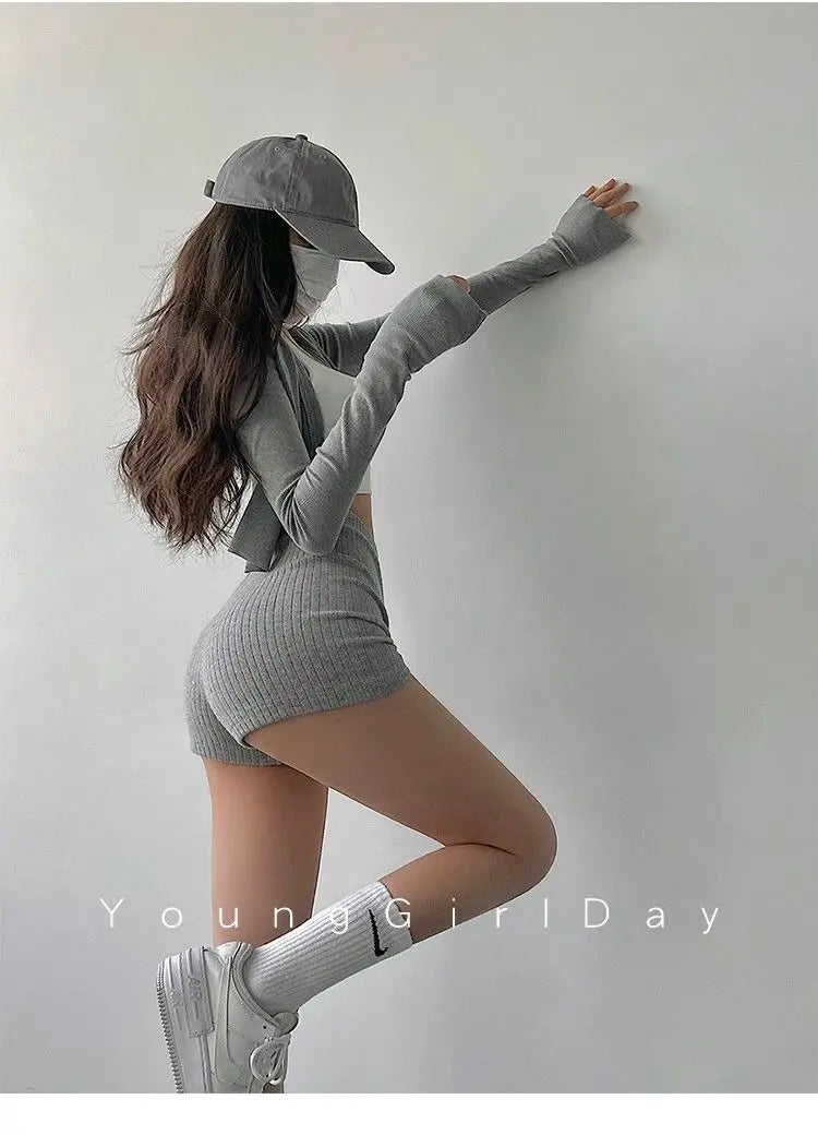 Style Shorts Women High Waist Sheath Stretch Solid Knitting HotSPECIFICATIONSBrand Name: AltayskiyDecoration: noneFabric Type: KnittedHign-concerned Chemical: NonePant Style: regularPattern Type: SolidFit Type: SlimStyle: Sexy &DMEwomenstorenull