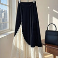 Long Pleated Skirts Y2k Spring French Elegant Slim Fit A-line UmbrellaSPECIFICATIONSBrand Name: Miss ToughMaterial: POLYESTERStyle: CasualElasticity: Slight StrechOrigin: Mainland ChinaCN: GuangdongSeason: Spring/SummerFabric Type: BroDMEwomenstorenull