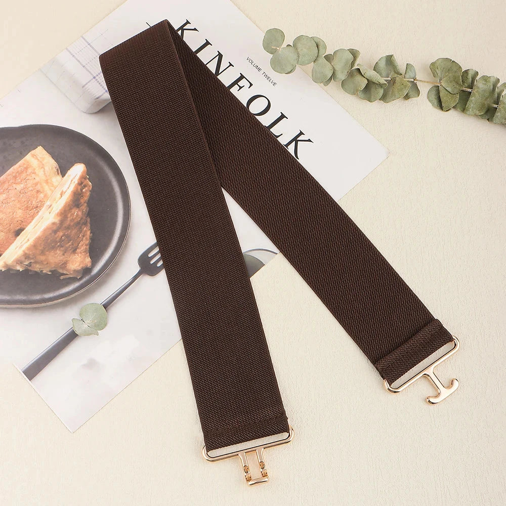 Simple ladies elegant belt 100 with elastic waist wrap comfort beltSPECIFICATIONSBrand Name: NoEnName_NullDepartment Name: ADULTBelts Material: CANVASOrigin: Mainland ChinaCN: ZhejiangHign-concerned Chemical: NoneGender: WOMENBelt WDMEwomenstorenull