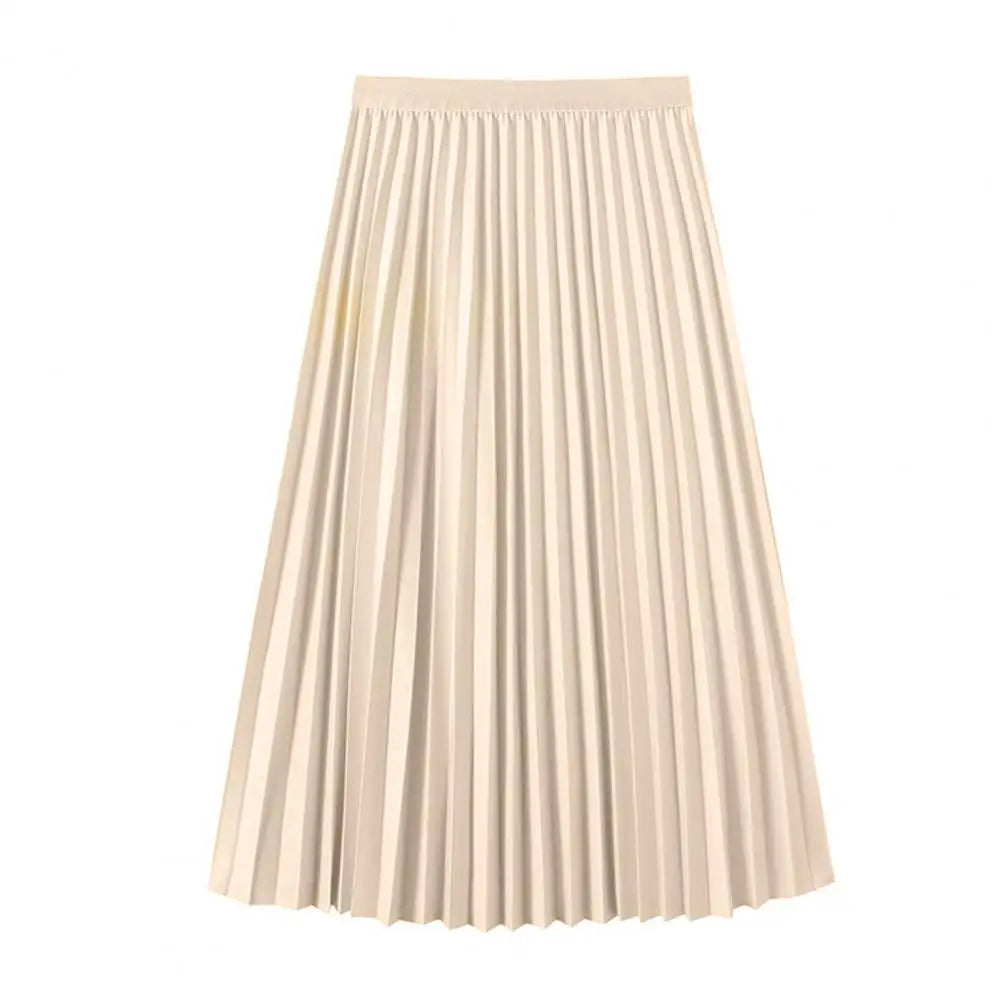 High Waist A-line Skirt Solid Color Loose-fitting Skirt Elegant Women'SPECIFICATIONSBrand Name: NoEnName_NullMaterial: POLYESTERStyle: CasualElasticity: Non StrechOrigin: Mainland ChinaSeason: Autumn/WinterFabric Type: blendedWaistlineDMEwomenstorenull