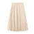 High Waist A-line Skirt Solid Color Loose-fitting Skirt Elegant Women'SPECIFICATIONSBrand Name: NoEnName_NullMaterial: POLYESTERStyle: CasualElasticity: Non StrechOrigin: Mainland ChinaSeason: Autumn/WinterFabric Type: blendedWaistlineDMEwomenstorenull