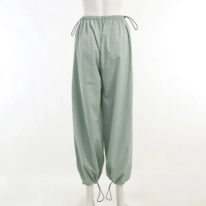 Pants Low Waist Sweat pant Streetwear Vintage Baggy Wide Leg Trousers SPECIFICATIONSBrand Name: CDJLFHStyle: CasualAge: MIDDLE AGEOrigin: Mainland ChinaCN: GuangdongSeason: Spring/SummerWaist Type: lowDecoration: noneElasticity: High SDMEwomenstorenull