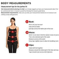 Measurement guide for finding the perfect fit for a jacket blazer, including bust, waist, and hips measurements.