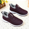 Sneakers- Women Shoes Winter Warmth and Plush Thickening for Outdoor