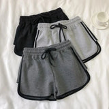 High-Waisted Elastic Loose Sports And Casual Running Shorts For WomenSPECIFICATIONSBrand Name: NoEnName_NullDecoration: noneFabric Type: blendedHign-concerned Chemical: NonePant Style: regularPattern Type: SolidFit Type: LOOSEStyle: CDMEwomenstorenull