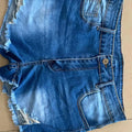 Women Stretch Ripped Denim Shorts Jeans High Waist Booty ShortsSPECIFICATIONSBrand Name: JCLOTHZIDecoration: HOLEFabric Type: DenimHign-concerned Chemical: NonePant Style: regularPattern Type: SolidFit Type: regularStyle: AmericDMEwomenstorenull