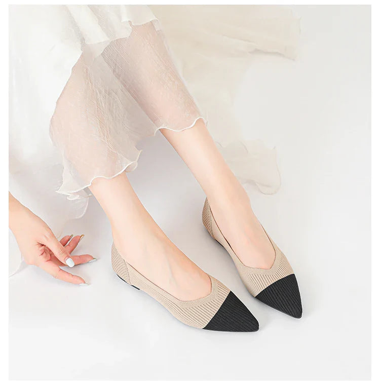 Women's solid color flat shoes casual fashion breathable non slip rubbSPECIFICATIONSBrand Name: SP CHIZHENWhether with metal toe cap: NoFlats Type: Boat shoesUpper Material: Cotton FabricDepartment Name: ADULTToe Shape: Pointed toeOutsDMEwomenstorenull